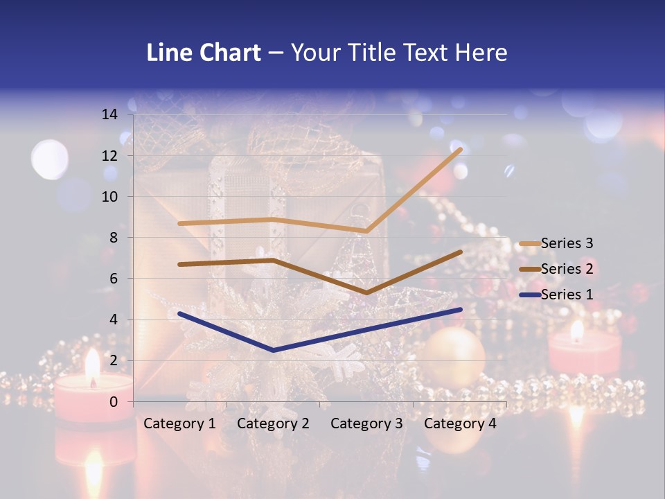 Tree Yellow Golden PowerPoint Template