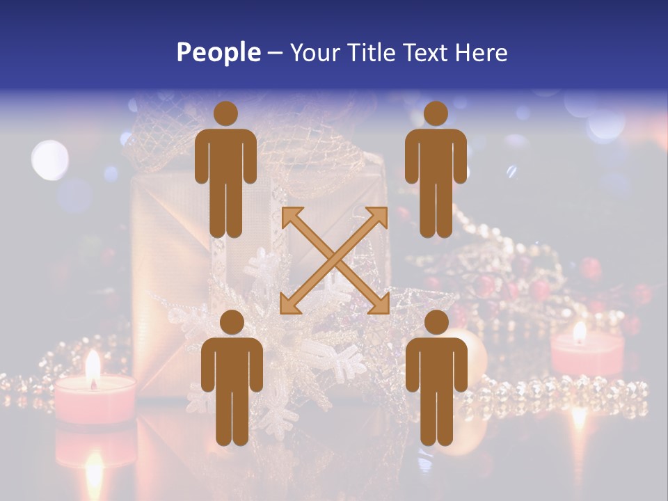 Tree Yellow Golden PowerPoint Template