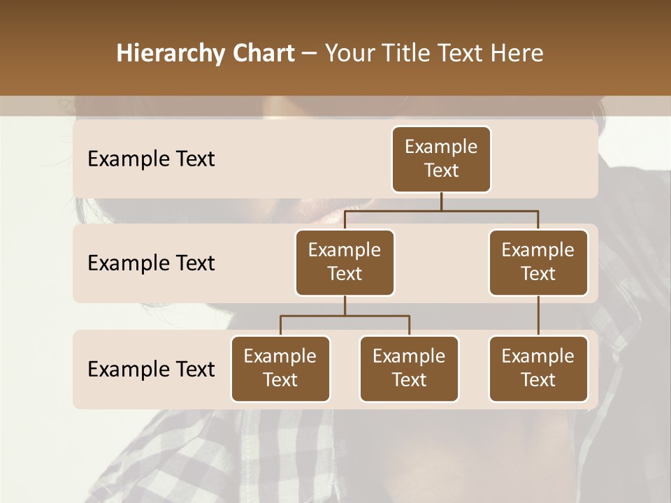 Standing Handsome Hair Style PowerPoint Template