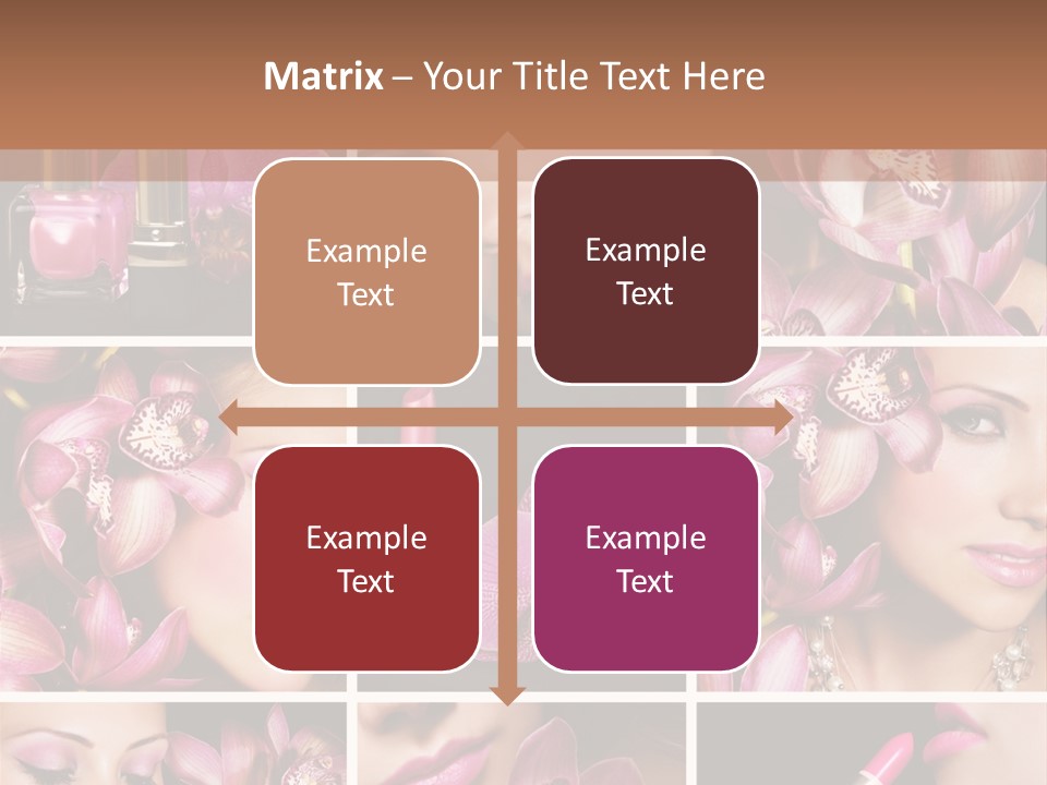 Professional Make Up Closed PowerPoint Template