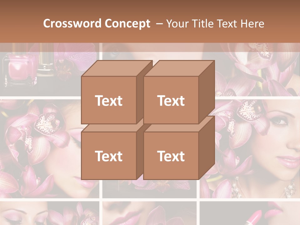 Professional Make Up Closed PowerPoint Template