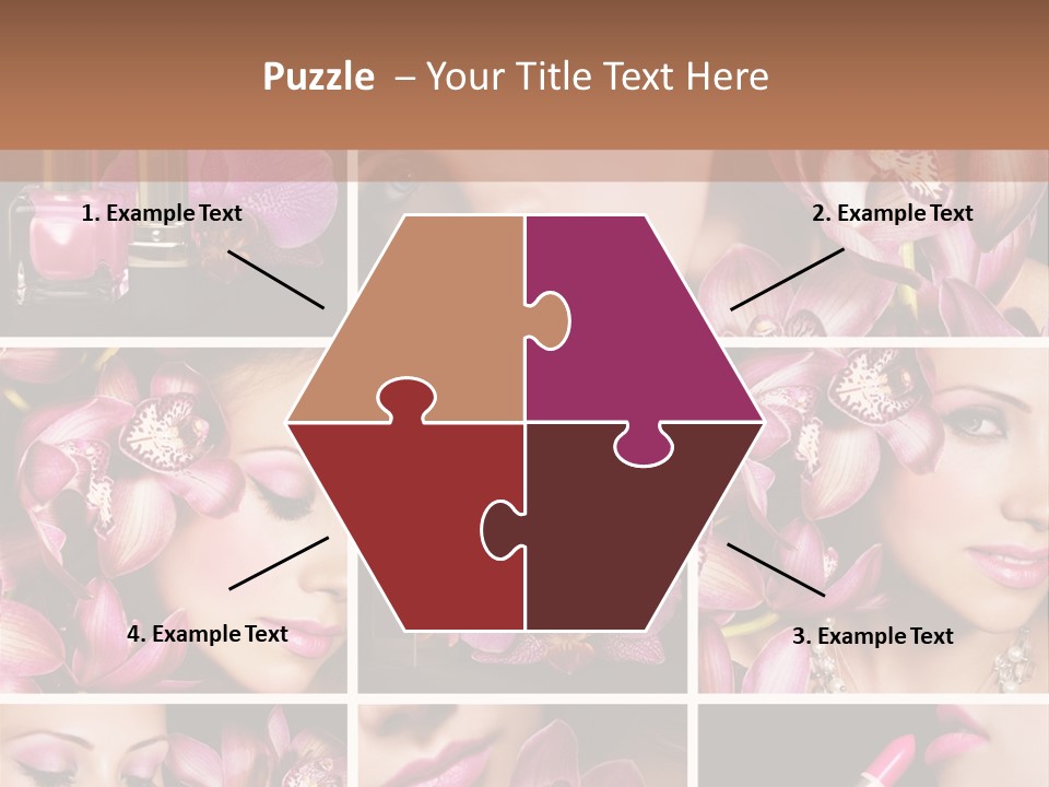 Professional Make Up Closed PowerPoint Template