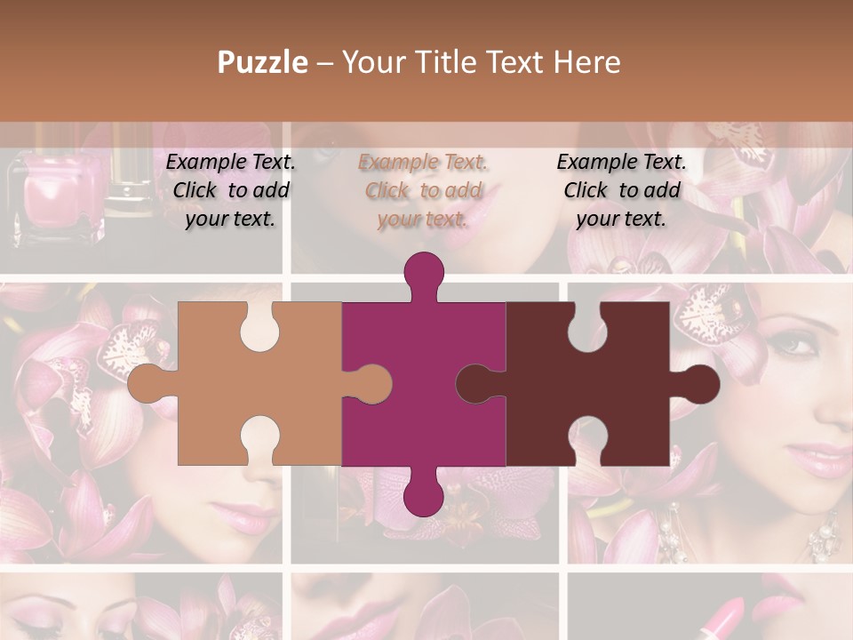 Professional Make Up Closed PowerPoint Template