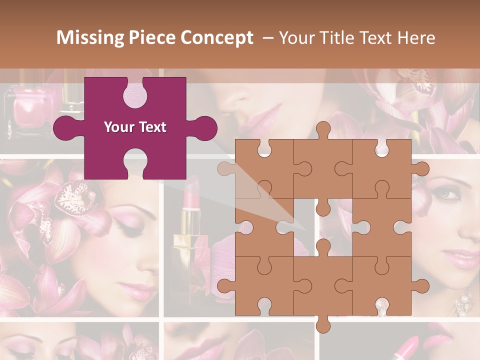 Professional Make Up Closed PowerPoint Template