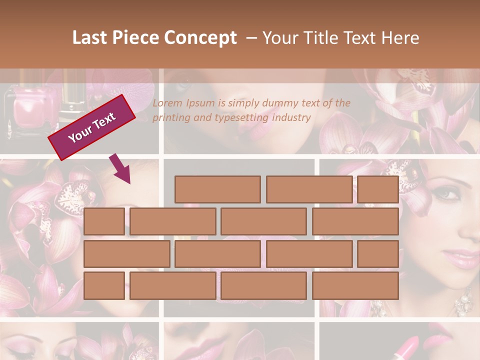 Professional Make Up Closed PowerPoint Template
