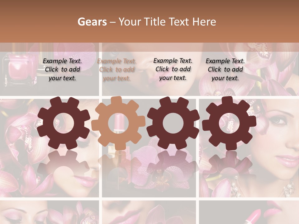 Professional Make Up Closed PowerPoint Template