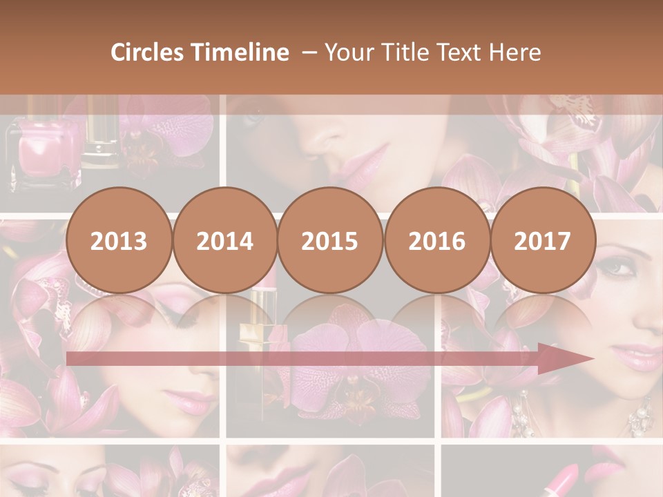 Professional Make Up Closed PowerPoint Template