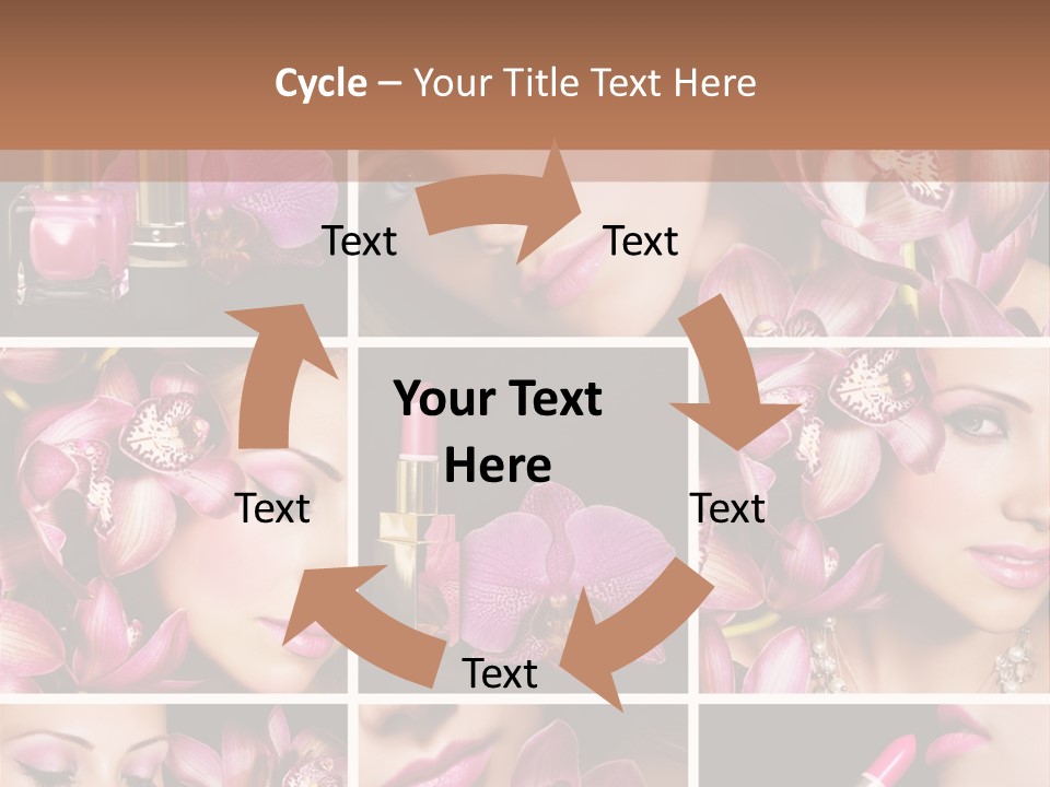 Professional Make Up Closed PowerPoint Template