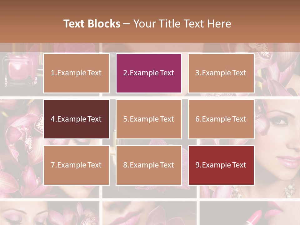 Professional Make Up Closed PowerPoint Template