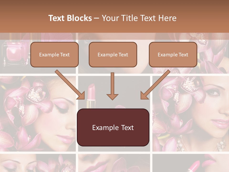 Professional Make Up Closed PowerPoint Template
