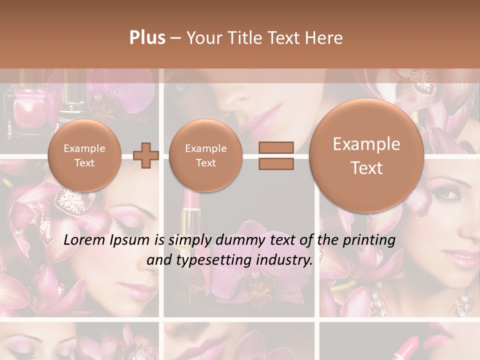 Professional Make Up Closed PowerPoint Template