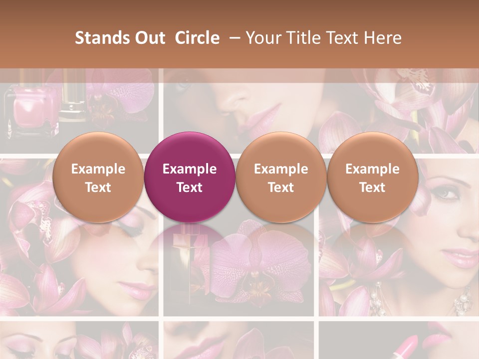Professional Make Up Closed PowerPoint Template