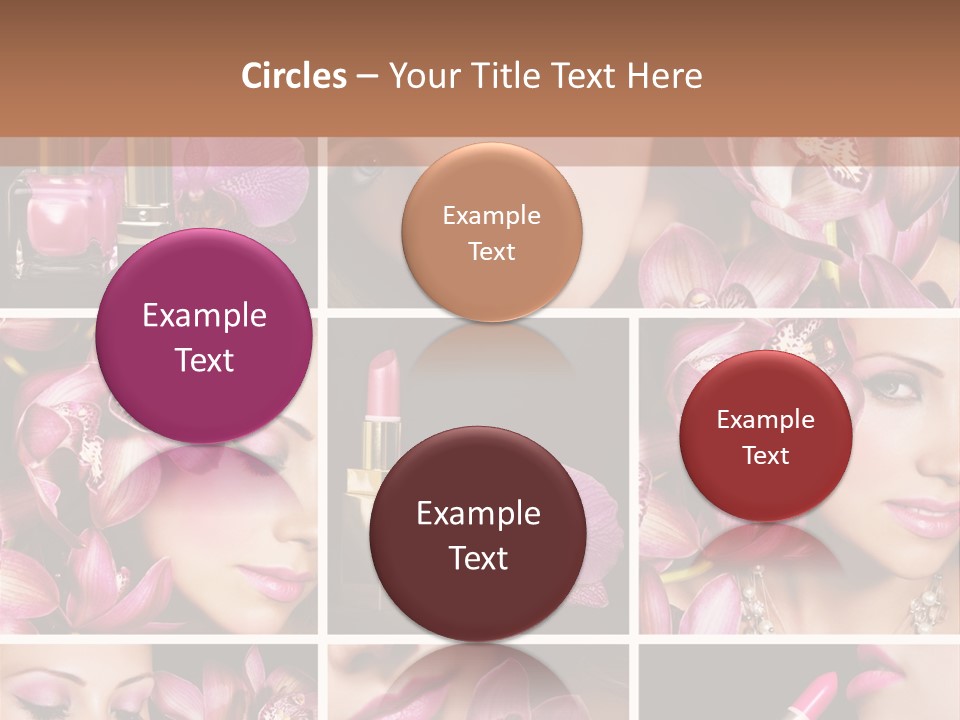 Professional Make Up Closed PowerPoint Template