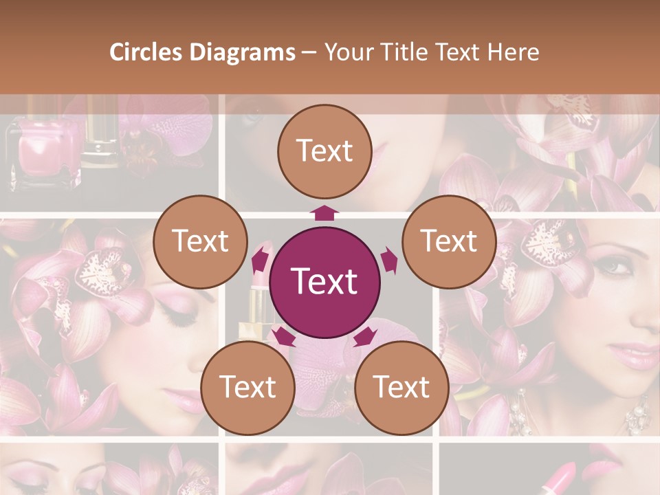 Professional Make Up Closed PowerPoint Template