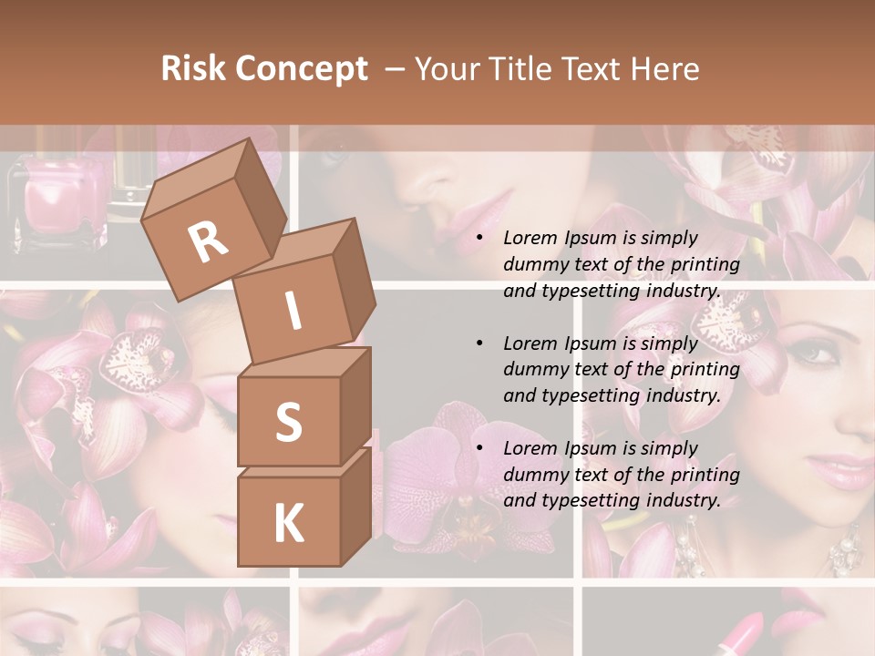 Professional Make Up Closed PowerPoint Template