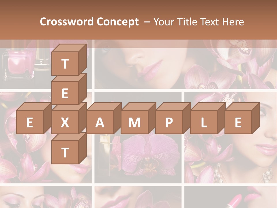 Professional Make Up Closed PowerPoint Template