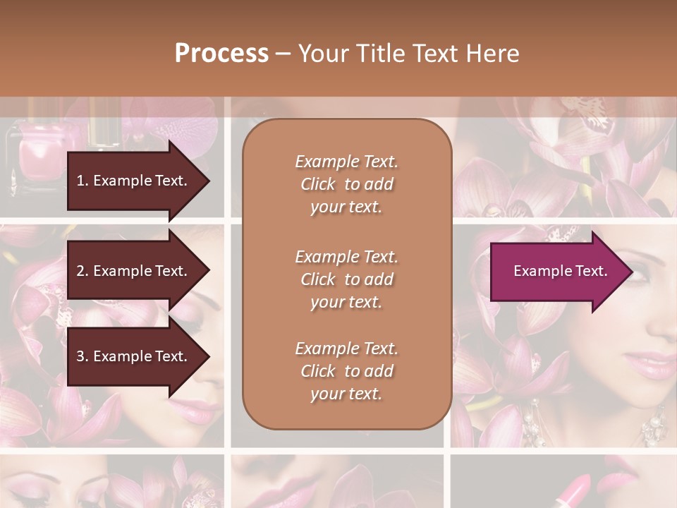 Professional Make Up Closed PowerPoint Template