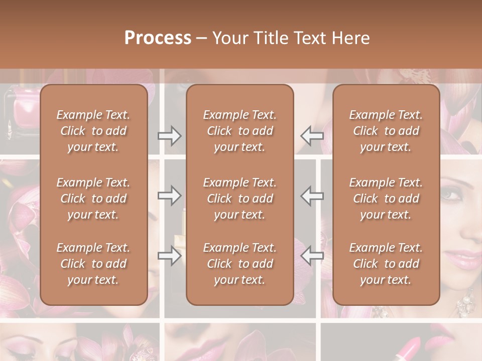 Professional Make Up Closed PowerPoint Template