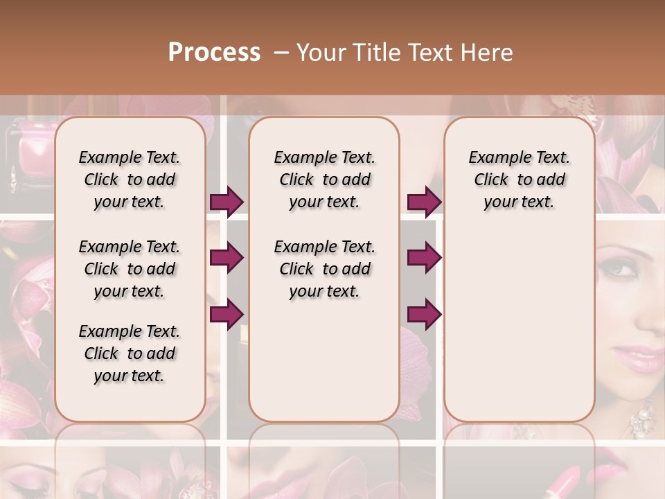 Professional Make Up Closed PowerPoint Template