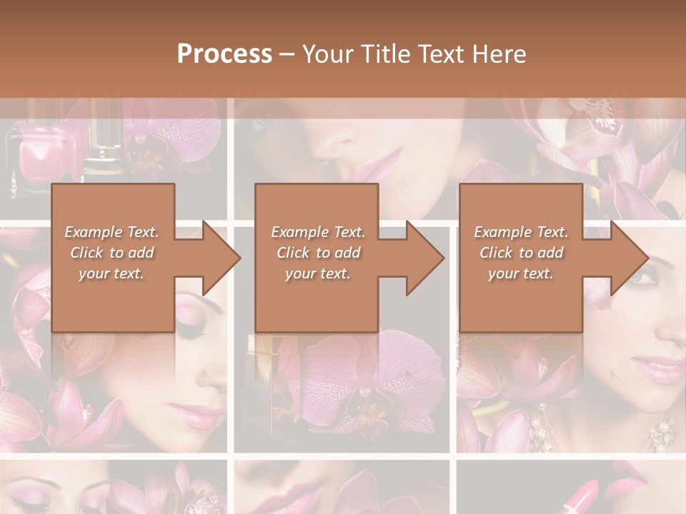 Professional Make Up Closed PowerPoint Template