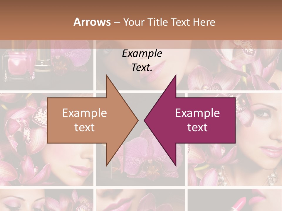 Professional Make Up Closed PowerPoint Template