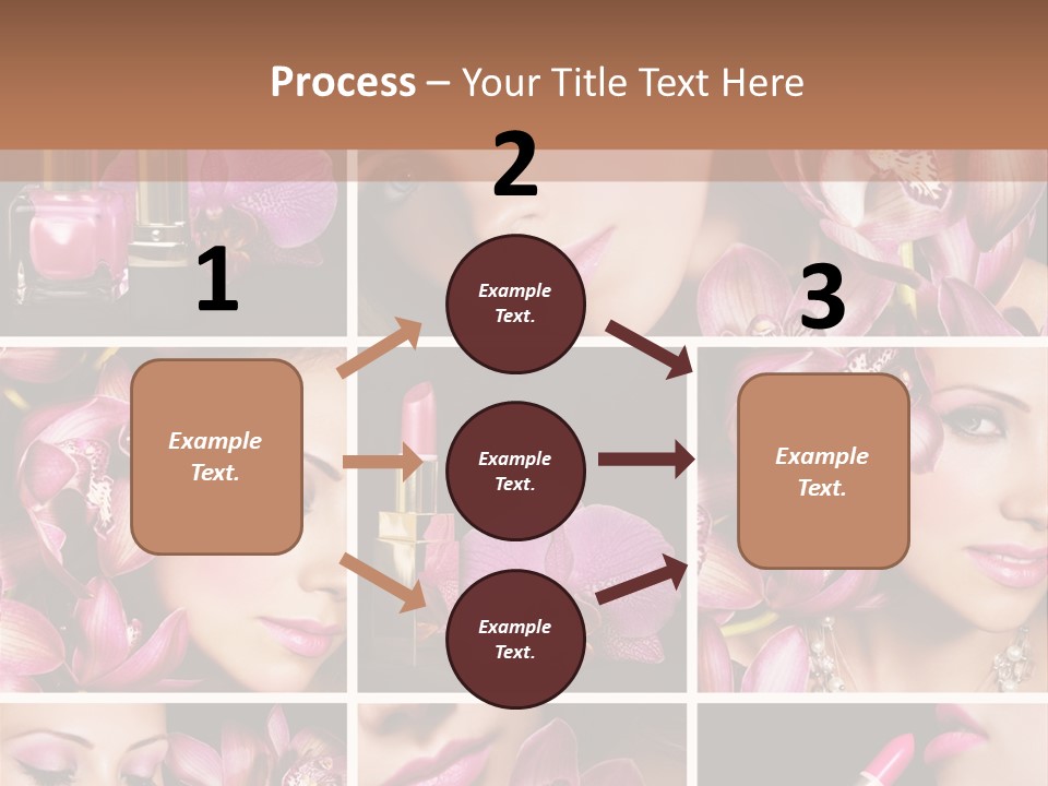 Professional Make Up Closed PowerPoint Template