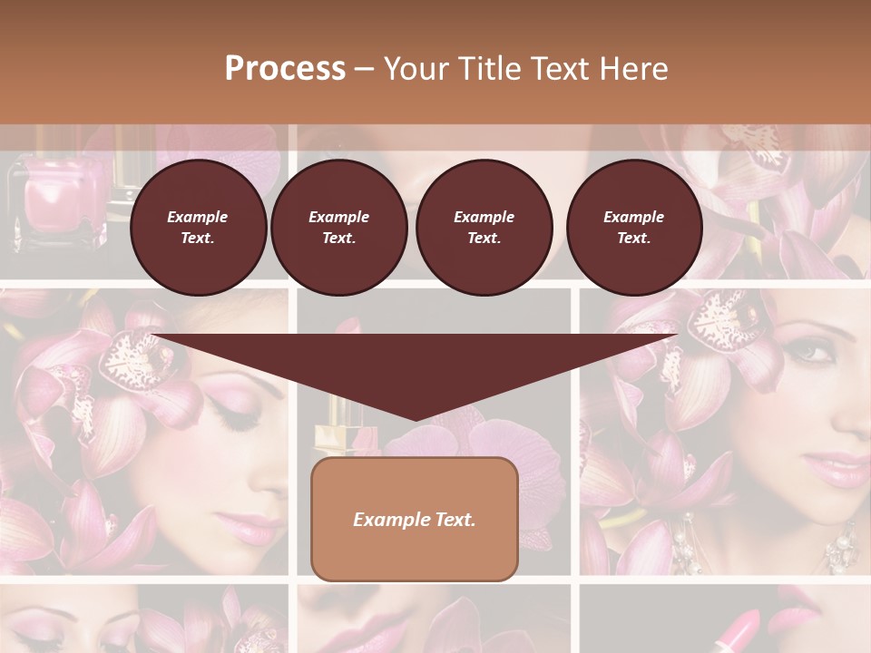 Professional Make Up Closed PowerPoint Template