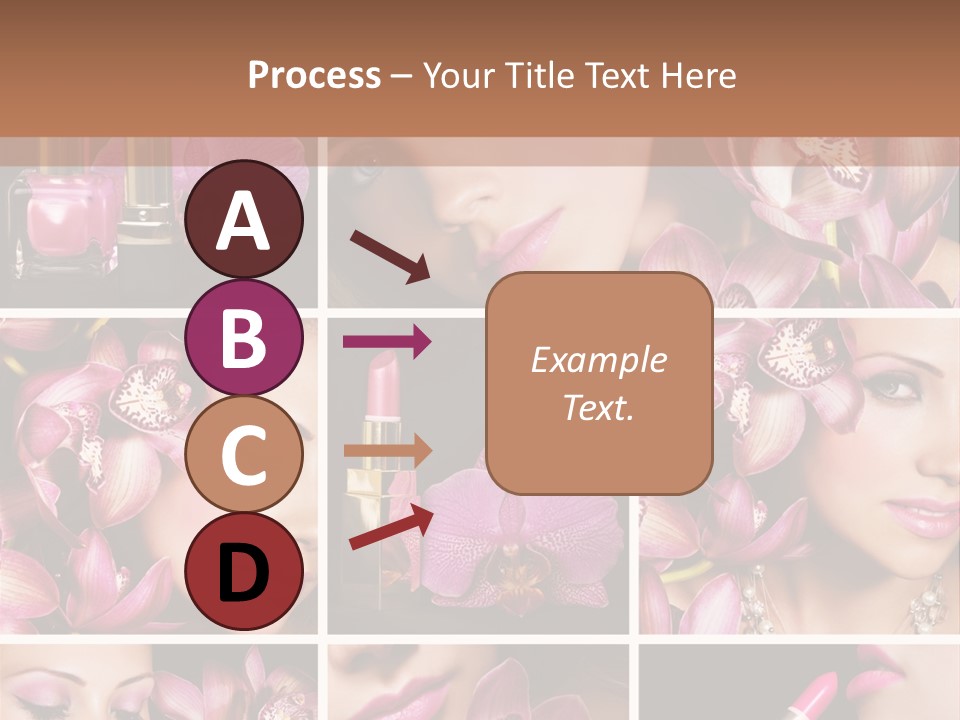 Professional Make Up Closed PowerPoint Template