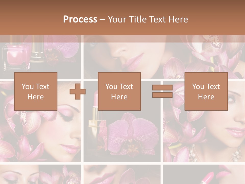 Professional Make Up Closed PowerPoint Template