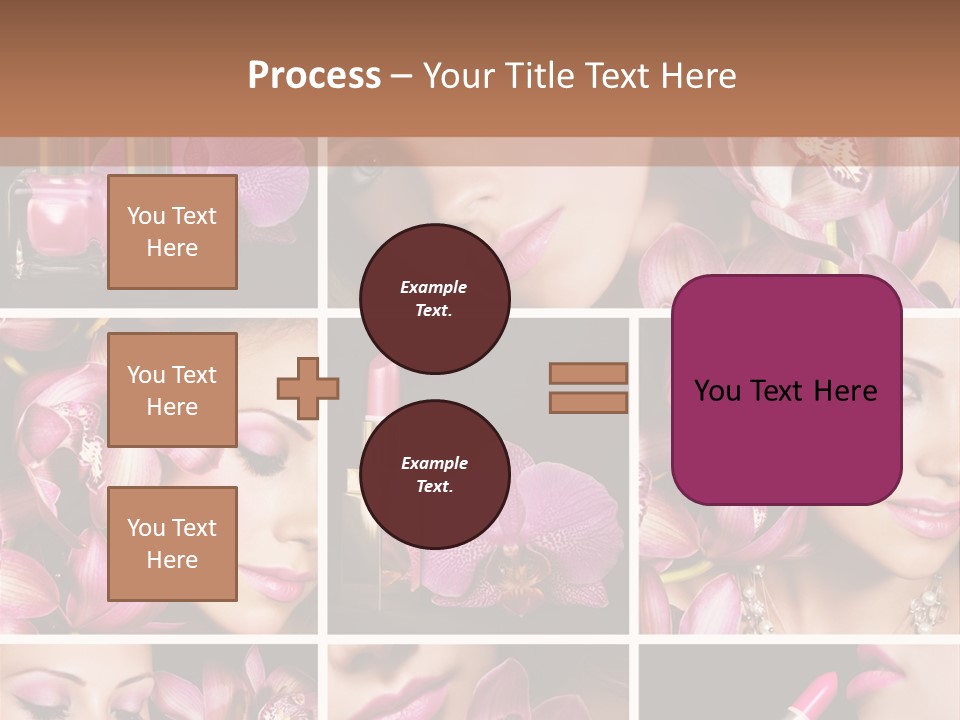 Professional Make Up Closed PowerPoint Template