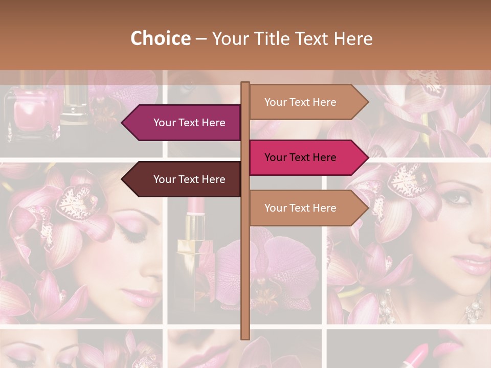 Professional Make Up Closed PowerPoint Template