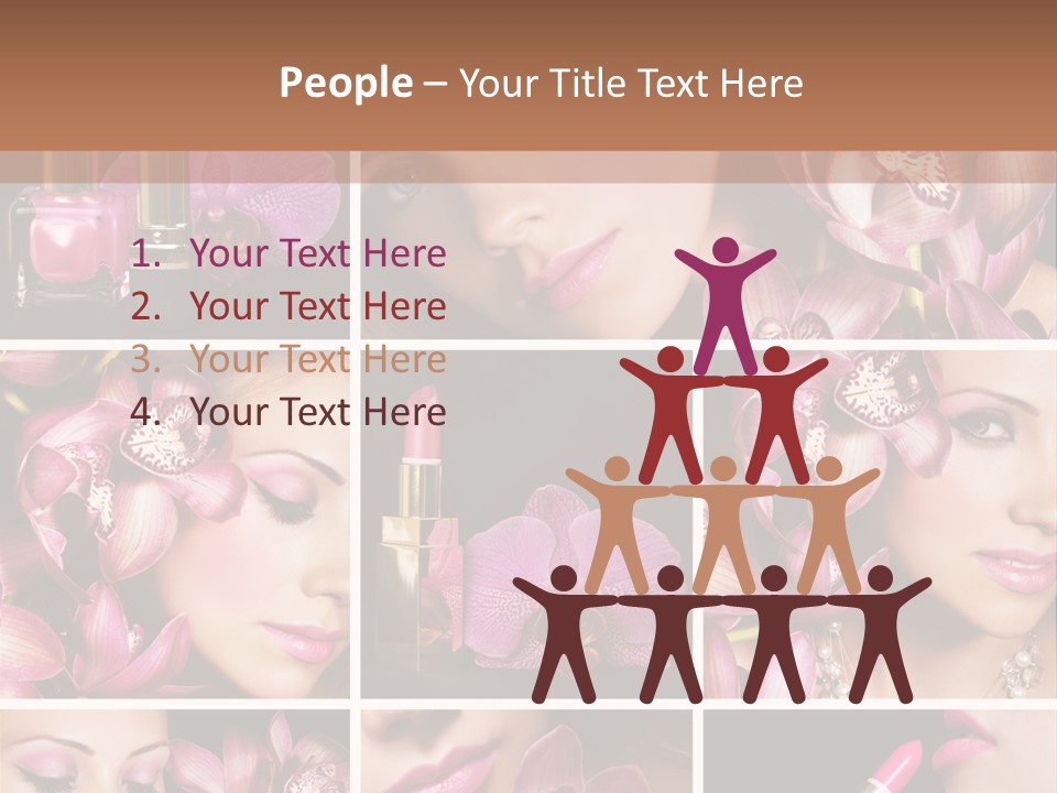 Professional Make Up Closed PowerPoint Template