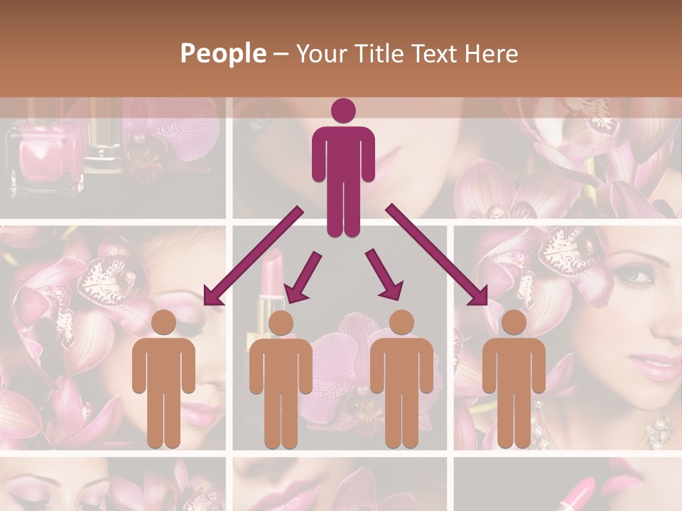 Professional Make Up Closed PowerPoint Template