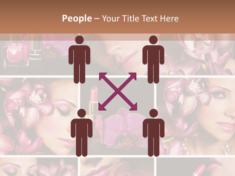 Professional Make Up Closed PowerPoint Template