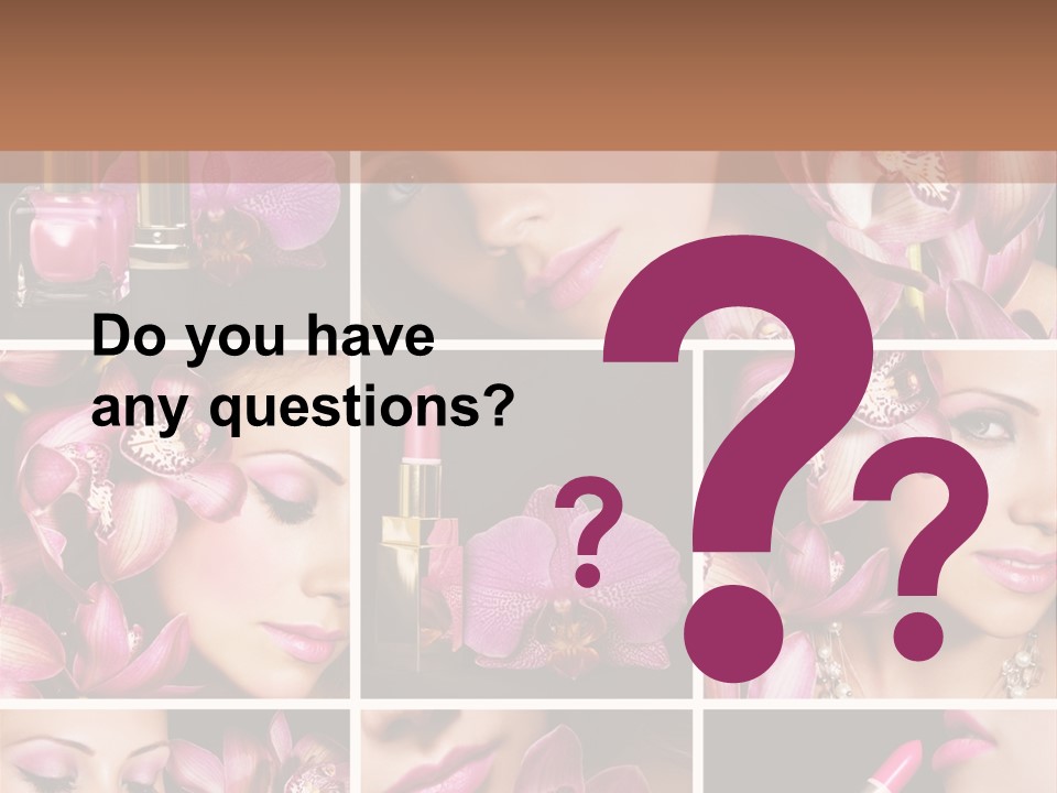 Professional Make Up Closed PowerPoint Template