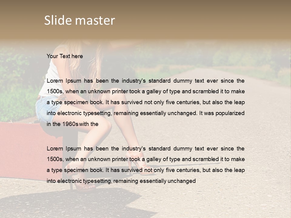 Still Aliment Food PowerPoint Template