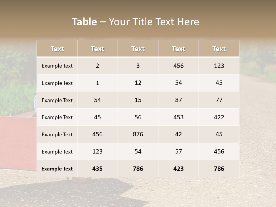 Still Aliment Food PowerPoint Template