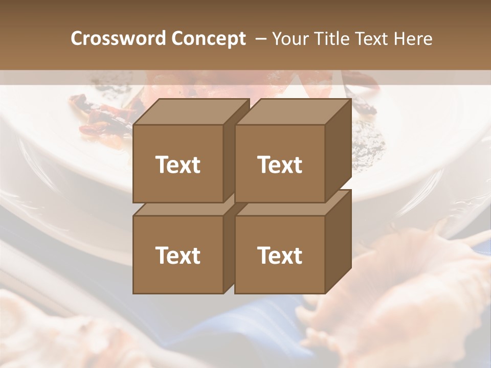 Handiwork Fabric Set PowerPoint Template