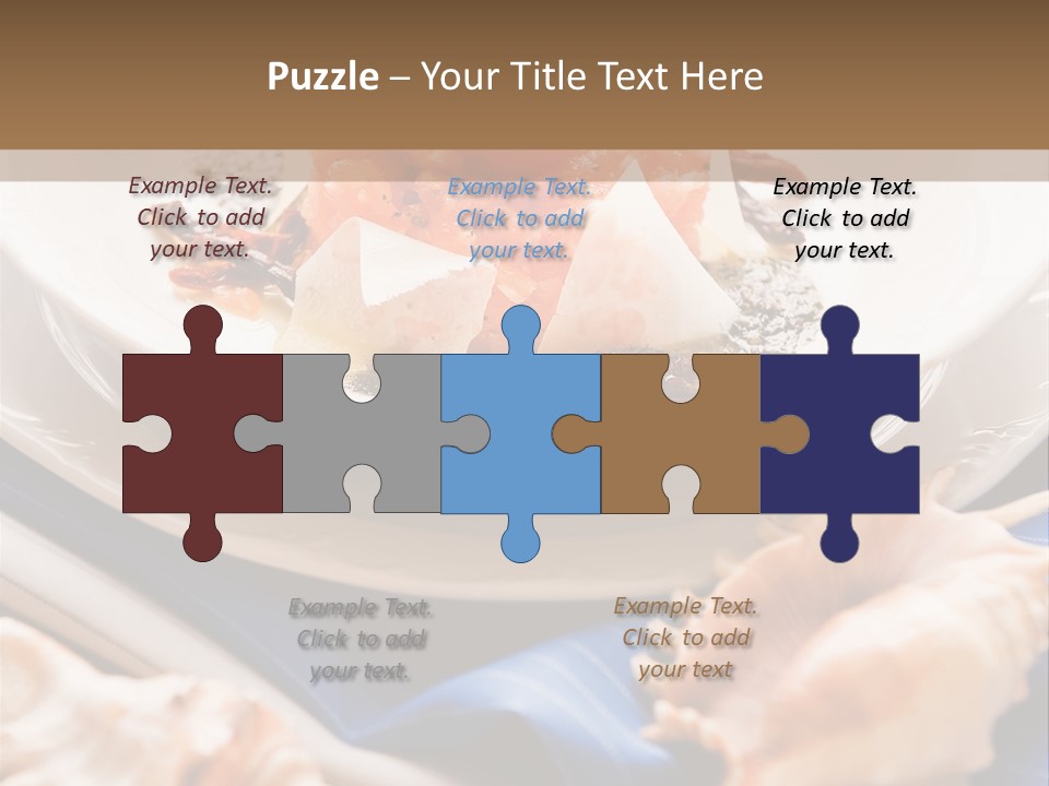 Handiwork Fabric Set PowerPoint Template