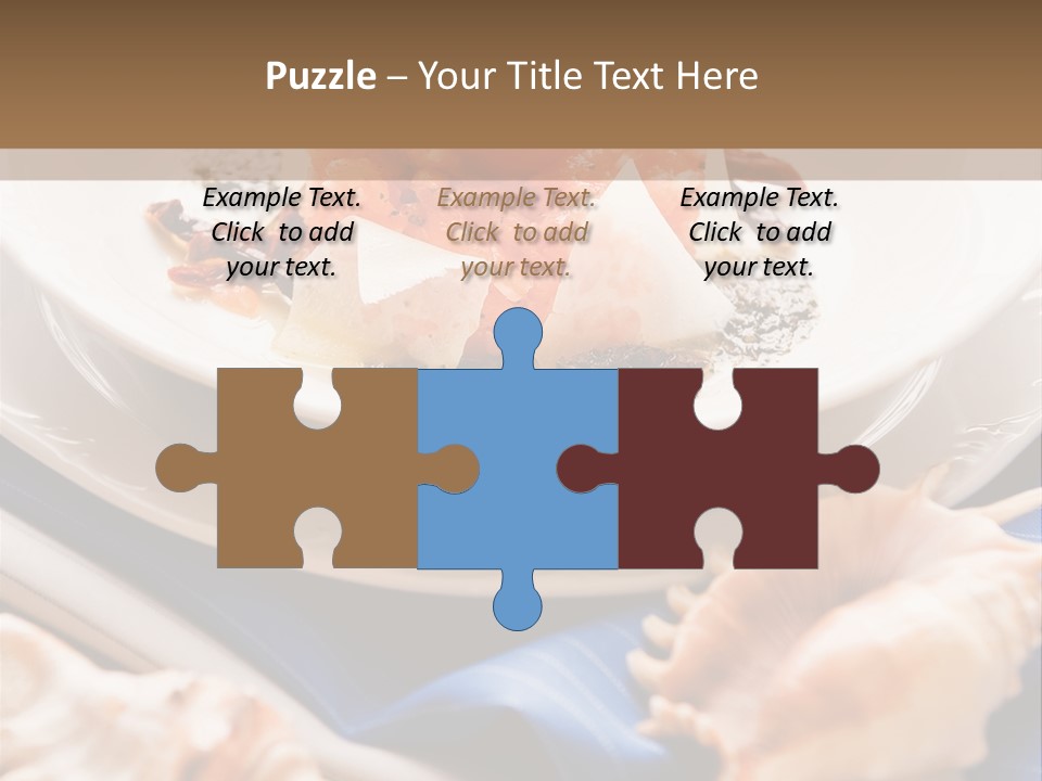 Handiwork Fabric Set PowerPoint Template