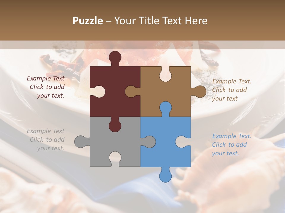 Handiwork Fabric Set PowerPoint Template