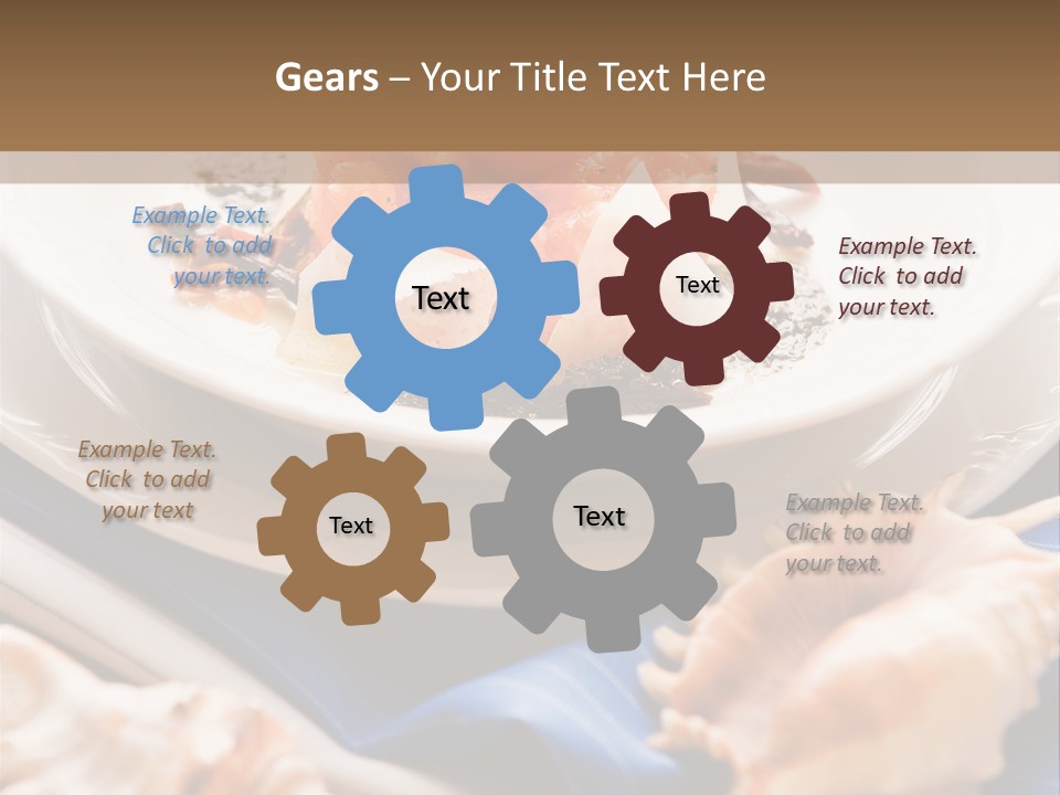 Handiwork Fabric Set PowerPoint Template