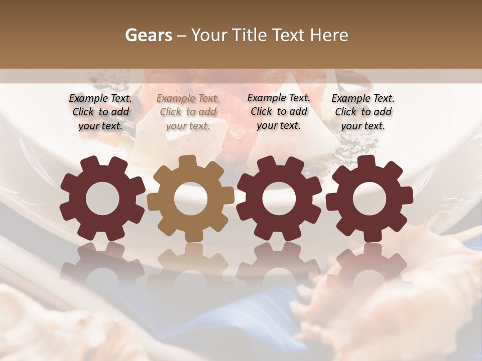 Handiwork Fabric Set PowerPoint Template