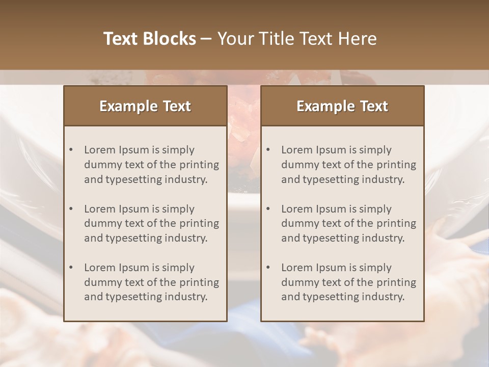 Handiwork Fabric Set PowerPoint Template