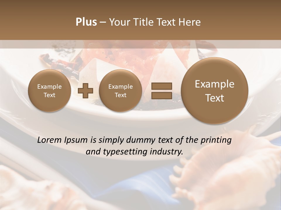 Handiwork Fabric Set PowerPoint Template