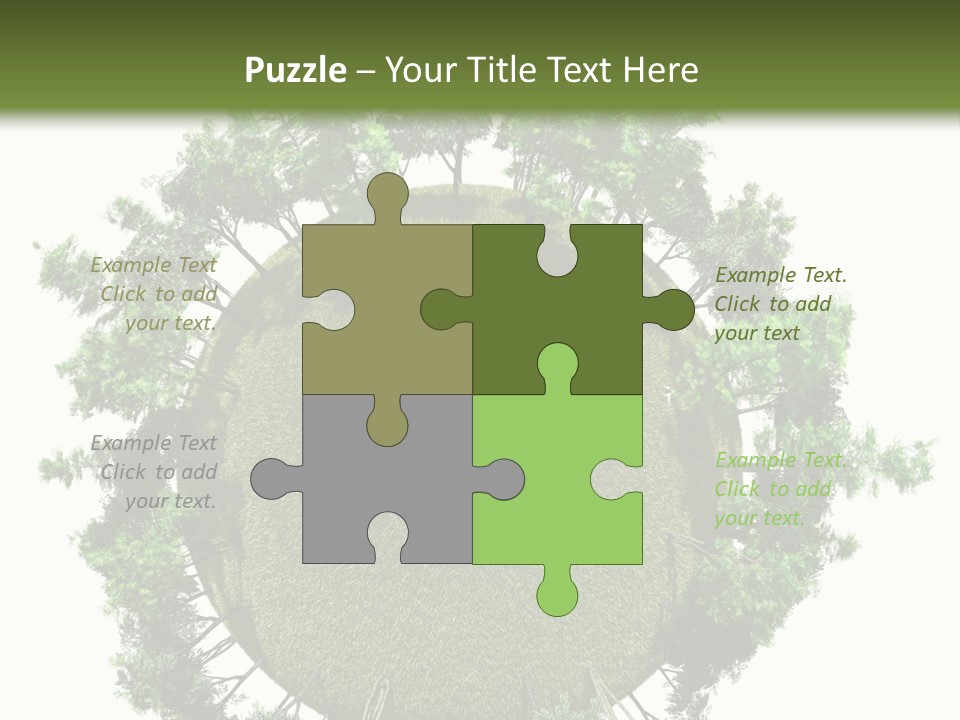 Open Tale Leaved PowerPoint Template