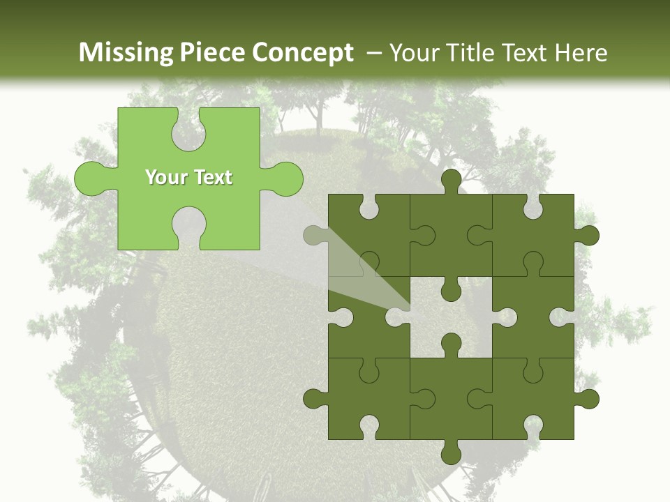 Open Tale Leaved PowerPoint Template