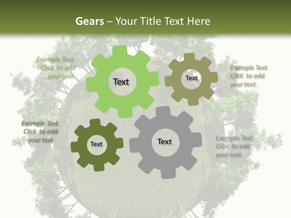 Open Tale Leaved PowerPoint Template