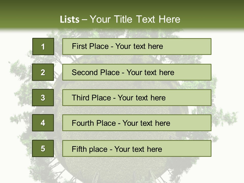 Open Tale Leaved PowerPoint Template