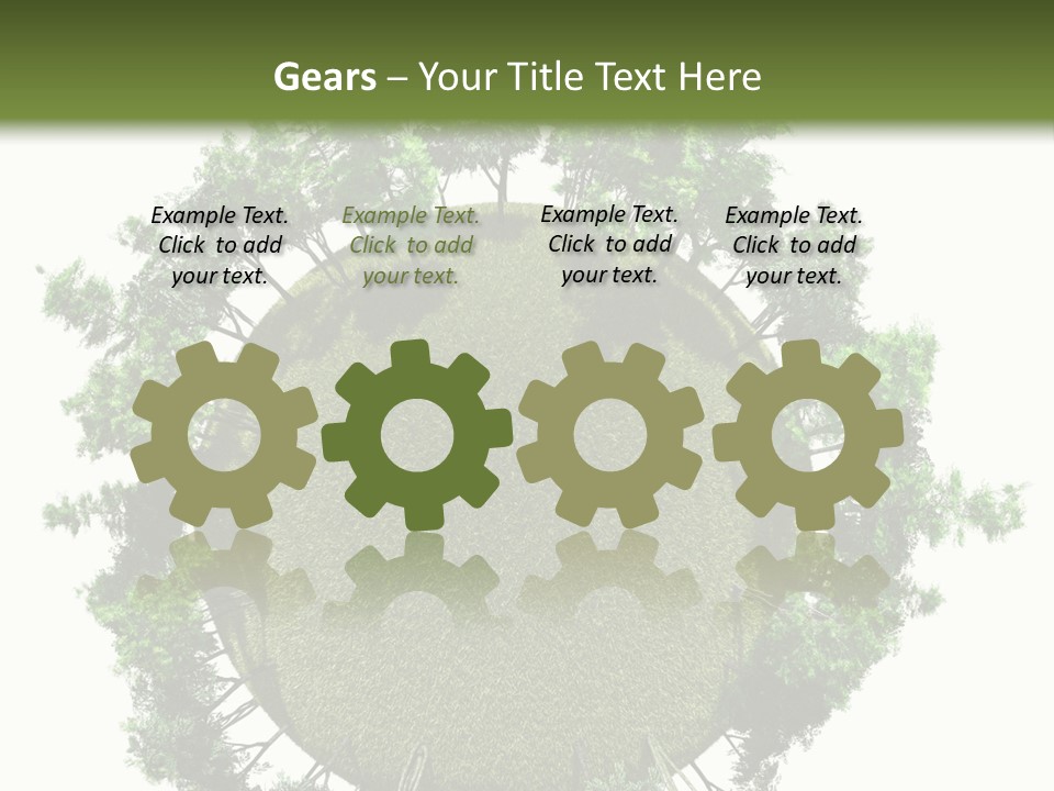 Open Tale Leaved PowerPoint Template